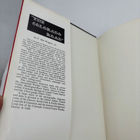 The Colorado Road (History, Motive Power, & Equipment) - Wagner - Limited Ed. - Picture 4 of 12